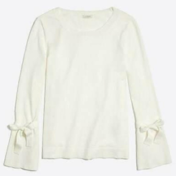 J. Crew Sweaters - J. Crew Tie Bell Sleeve Sweater Size XXS (NWT)